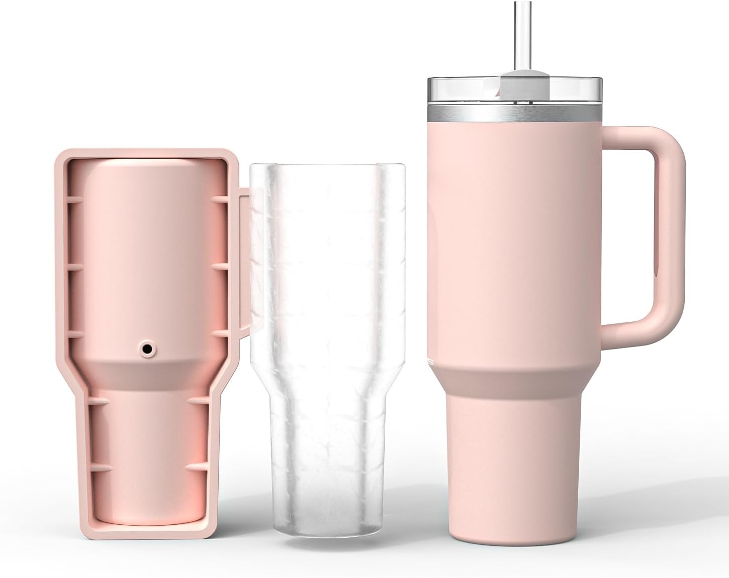 Anormal Pink Full Thermos Ice Mold