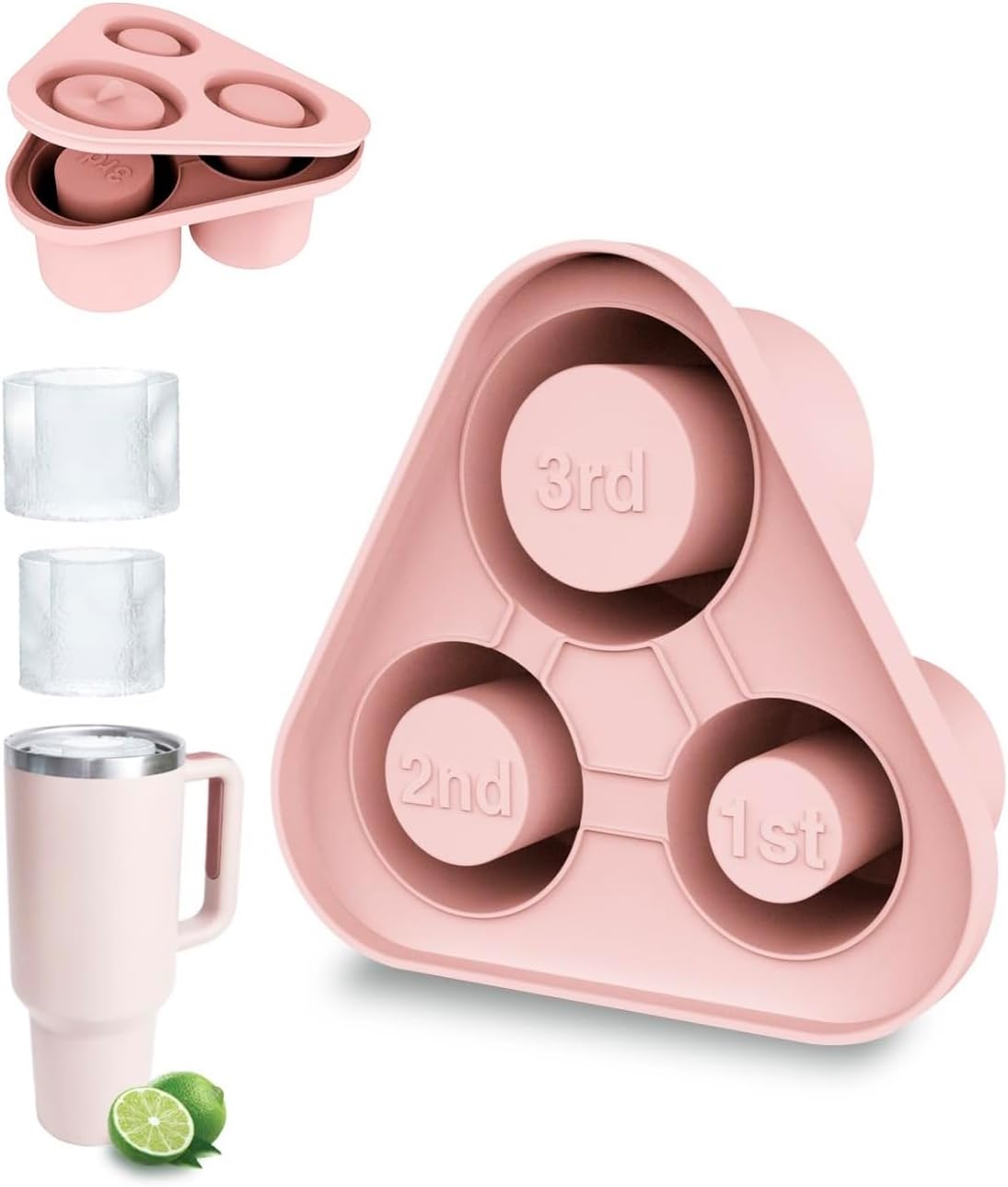 Anormal 3 piece 40-30oz Thermos Ice Mold
