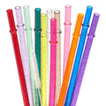 Simli Halkalı Tritan Pipet Seti + Temizleme Fırçası - 40oz Uyumlu
